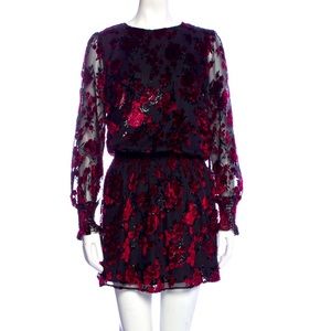 Vintage Parker velvet dress in small